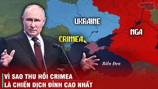 VÌ SAO NÓI HÀNH TRÌNH THU HỒI BÁN ĐẢO CRIMEA CỦA NGA LÀ ĐỈNH CAO CỦA NGHỆ THUẬT TÌNH BÁO ?