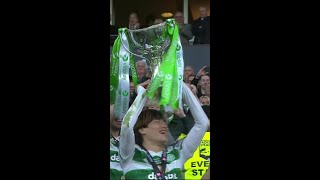 Celtic fans erupt as players lift 2023 Viaplay Cup 🏆
