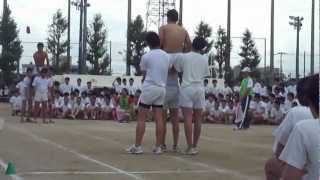 春日部高校大運動会2012　騎馬戦　大将戦