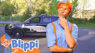 Blippi's Police Car | BLIPPI | Kids TV Shows | Cartoons For Kids | Popular video