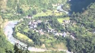 View of myagdi district all villages