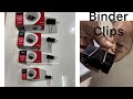 Binder Clips