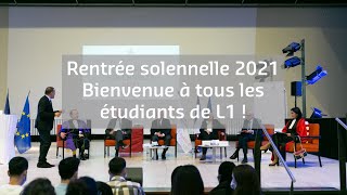 Rentrée solennelle 2021 d'Assas Université