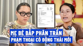 Mẹ Bé Bắp phân trần, cung cấp hóa đơn điều trị