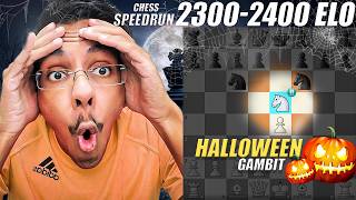 Halloween Gambit is BACK | Chess Rating Climb 2300 to 2400 ELO