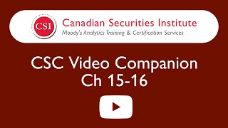 CSC Companion Vids Ch 15-16