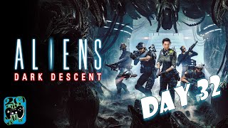 Aliens: Dark Descent | Day. 32 | Cleaning up the Atmospheric Processor.