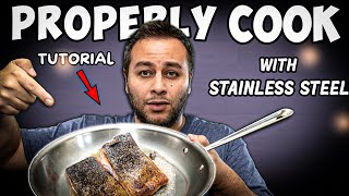 How To Cook Fish on a Stainless Steel Pan WITHOUT Sticking