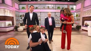 See Hoda And Jenna’s Daughters Surprise Them During Live Show | TODAY