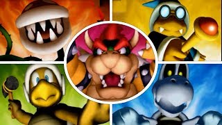 Mario Party DS - All Boss Mini Games (All Bosses)
