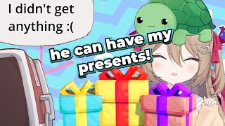 Vedal gave a present to a viewer