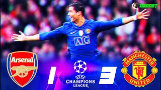 Arsenal 1-3 Manchester United - "Too Far For Ronaldo To Think About It" - 2008/2009 - [EC] - FHD