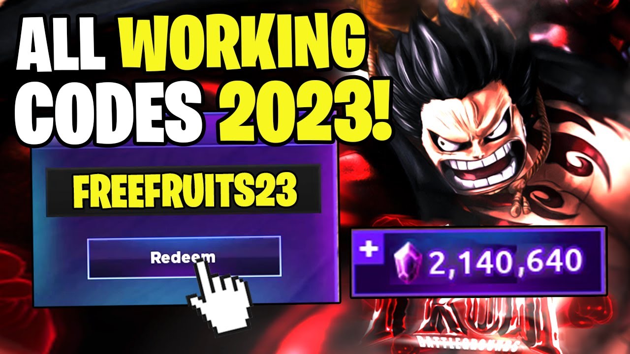 *NEW* ALL WORKING CODES FOR FRUIT BATTLEGROUNDS 2023 JANUARY! ROBLOX ...