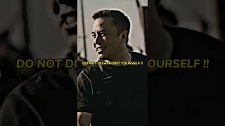 DO NOT DISAPPOINT YOURSELF 😈🔥 by Elon musk 😈 | #qoutes #shorts