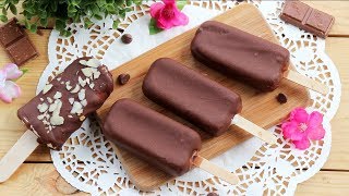 ঘরে তৈরি চকোবার আইসক্রিম রেসিপি | Chocobar Ice Cream Bangla | Chocobar Without Ice Cream Maker