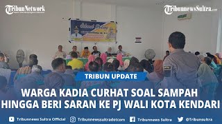 Warga Kecamatan Kadia Curhat Soal Sampah ke Pj Wali Kota Kendari, Ungkap Tantangan hingga Beri Saran