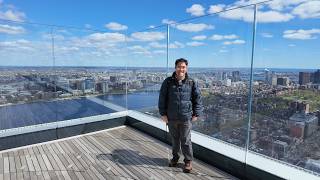 Visiting the HIGHEST Observation Deck in Boston - The View