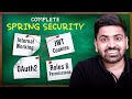 Complete Spring Security Tutorial in One Video | JWT | OAuth2 | RBAC