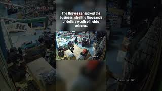 Houston Thieves Smash Into Business To Steal Thousands