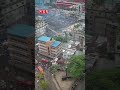 আকাশ থেকে দেখা বঙ্গবাজারের ধ্বংসাবশেষ #shorts #bongobazar #fireupdate #dronefootage