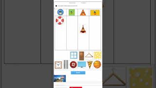 mengelompokkan benda sesuai bentuk #shortvideo #belajar #belajardarirumah #belajarsambilbermain