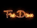 Fire Text Animation Tutorial in After Effect using Video copilot Saber Plugin