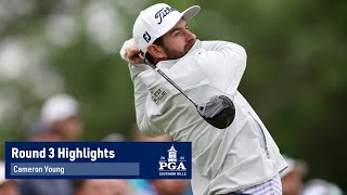 Cameron Young Shoots Three-Under 67 | Round 3 | PGA Championship | 2022