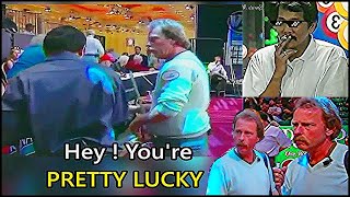 EFREN REYES ACCUSED OF BEING LUCKY | Earl Strickland Loses it