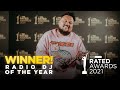 Charlie Sloth wins Radio DJ of the Year | Rated Awards 2021