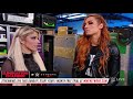 Becky Lynch gets advice from multiple Superstars Raw, Feb. 11, 2019