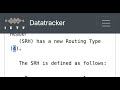 IPv6 Segment Routing Header (SRH) - Segment Routing support with IPv6