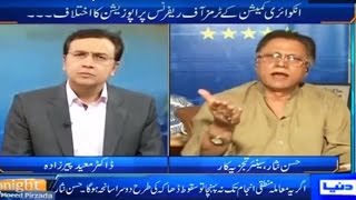 Tonight With Moeed Pirzada 23 April 2016 - Hassan Nisar Bashing PMLN