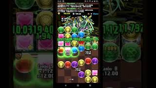 パズドラ 機械チャレンジ(金色) ノーチラス×クリスマスメノア