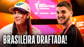 O Caio foi num Draft pela PRIMEIRA VEZ e conheceu a Stephanie Soares, da WNBA! - Caio Reage (Vlog)