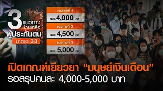 เปิดเกณฑ์เยียวยา “มนุษย์เงินเดือน” รอสรุปคนละ 4,000-5,000 บาท  | TNN ข่าวดึก | 29 ม.ค. 64