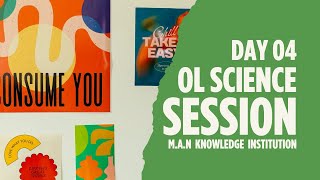 OL Science Free Discussions | 2020 OL Past paper Discussions | Project of M.A.N Knowledge Institutio