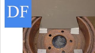 Blacksmithing for Beginners -  How To Improve a Brake Drum Forge