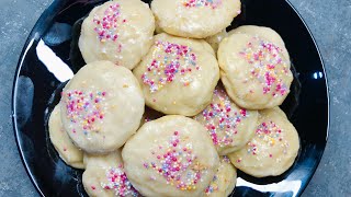 Homemade Ricotta Cookies | Italian Holiday Cookies | Glazed Ricotta Cookies | Taste Assured