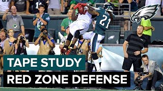 Eagles Tape Study: Cory Undlin Breaks Down Red Zone Defense | Eagles Game Plan