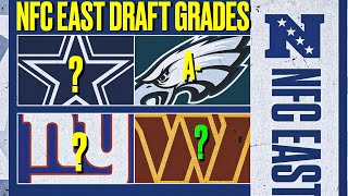 2024 NFL Draft Grades NFC EAST Eagles Cowboys Commanders Giants