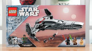 LEGO Star Wars 75383 DARTH MAUL'S SITH INFILTRATOR Review! (2024)