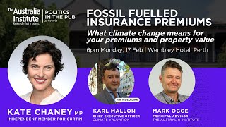 Fossil fueled insurance premiums: What climate change means for your premiums and property value