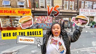 Which is the BEST BAGEL in London? Beigel Bakery VS Beigel Shop