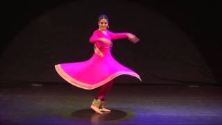 Rachna Nivas in dynamic kathak dance solo - NCPA Mumbai