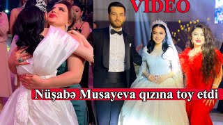 Müğənni Nüşabə Musayeva qızına toy etdi - Eksklüziv