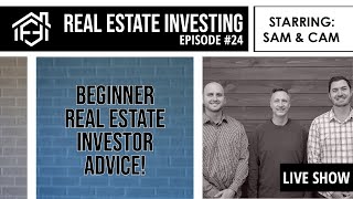 FasterFreedom Live Cast- Live Q & A for The Beginner Real Estate Investor