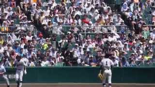 【超スローボール・高校野球・現地撮影版】東海大四高・西嶋投手　甲子園　対山形中央