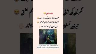 21 Ramzan Shahadat Mola Ali | 21 Ramadan 2023 | Hazrat Ali | Imam Ali | Shorts