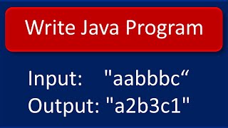 Write Java program to count Character Occurrences in given string