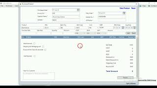 Purchase Process in Pesticide Software